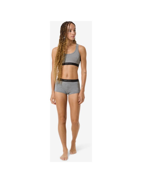Bokserki sportowe damskie super.natural w tundra175 boyfriend hipster szare