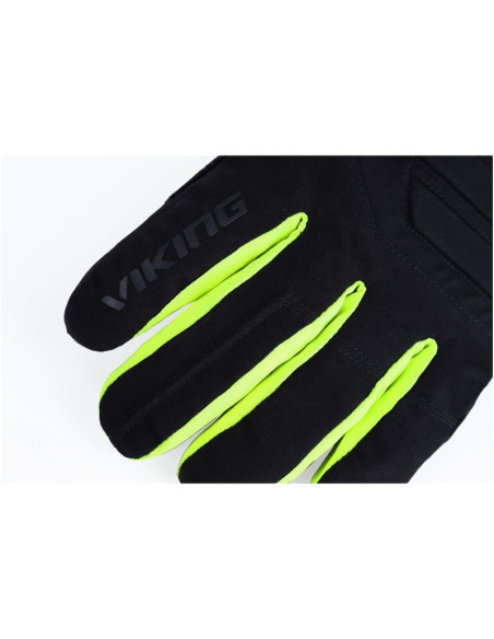 Rękawice multifunkcyjne dla dorosłych viking whistler gtx czarno żółte