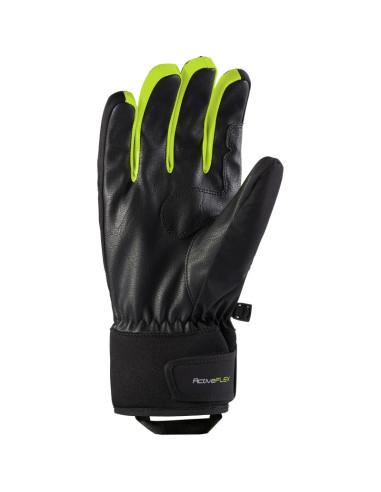 Rękawice multifunkcyjne dla dorosłych viking whistler gtx czarno żółte