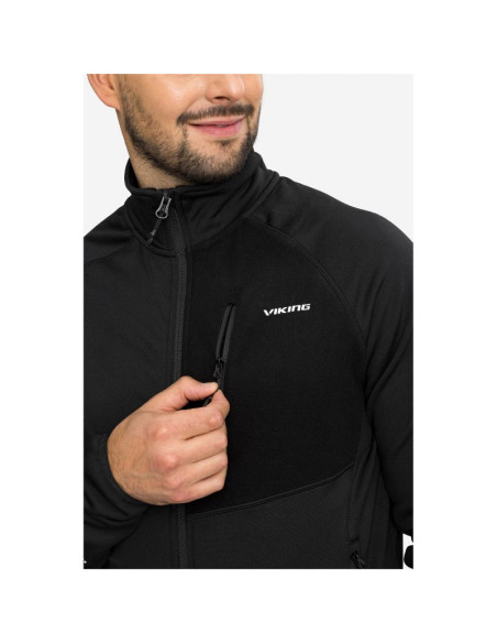 Bluza męska viking arbaz man polartec czarna