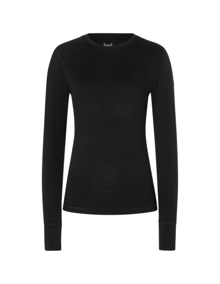 Longsleeve damski super.natural w lux base ls czarny