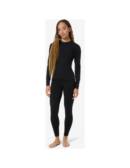 Longsleeve damski super.natural w lux base ls czarny