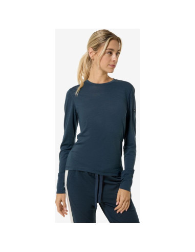 Longsleeve damski super.natural w sierra140 ls granatowa