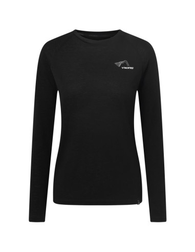 Longsleeve damski viking andali lady merino czarny
