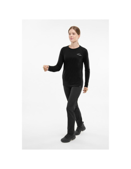 Longsleeve damski viking andali lady merino czarny
