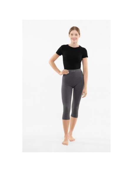 Bielizna damska viking tende lady pants 3/4 primaloft cashmere szara