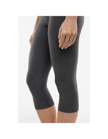 Bielizna damska viking tende lady pants 3/4 primaloft cashmere szara