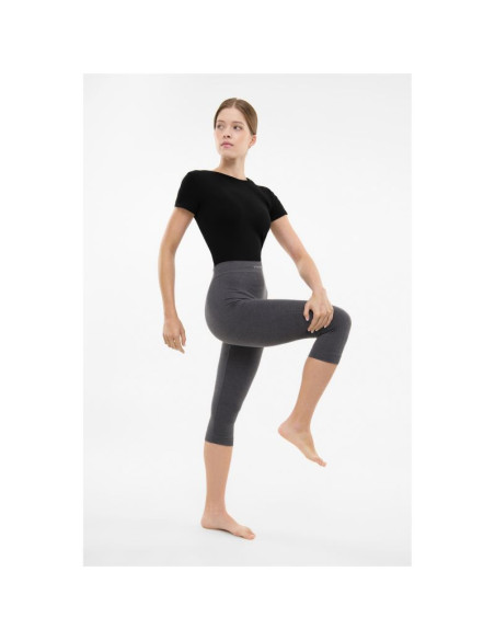 Bielizna damska viking tende lady pants 3/4 primaloft cashmere szara