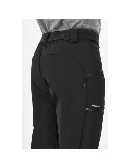 Spodnie męskie viking expander warm man czarne