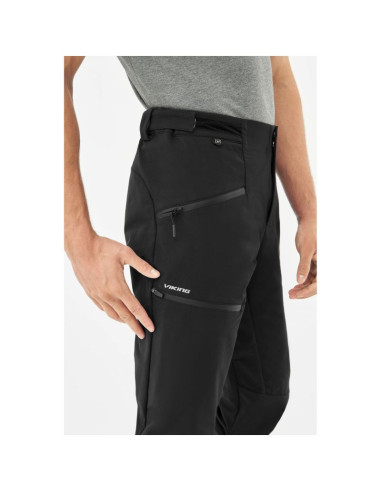 Spodnie męskie viking expander warm man czarne