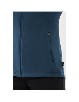Bluza polarowa damska viking midlayer fleece tesero polartec - navy rozmiar: s 2