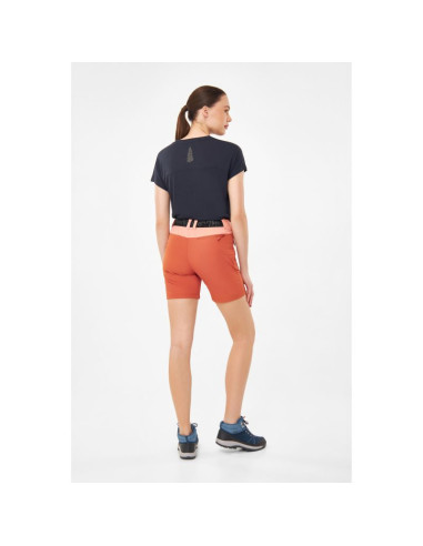 Spodenki damskie viking sequoia shorts lady bamboo pomarańczowe