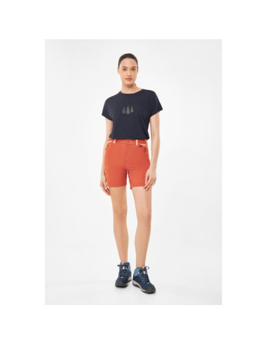 Spodenki damskie viking sequoia shorts lady bamboo pomarańczowe