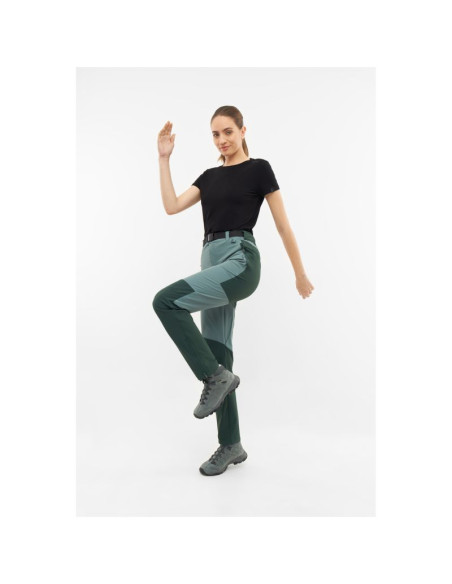 Spodnie damskie viking sequoia lady bamboo turkusowe