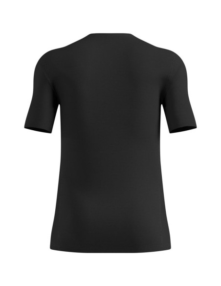 Koszulka termoaktywna z krótkim rękawem męska odlo active warm bl top crew neck s/s czarna