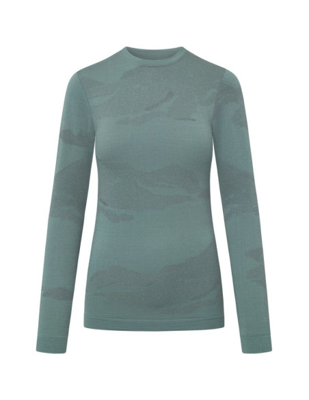 Bielizna damska viking gasher lady set merino zielona