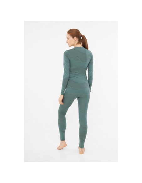 Bielizna damska viking gasher lady set merino zielona