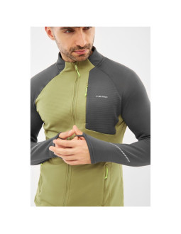 Bluza bez kaptura viking birger - olive/grey 2