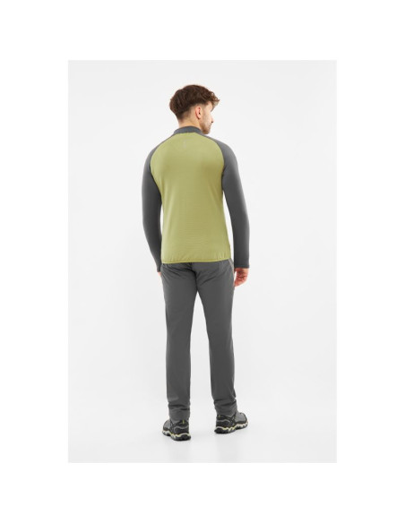 Bluza męska viking birger man rozpinana zielono szara