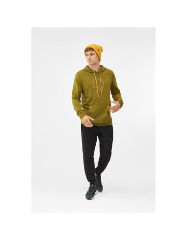 Bluza męska viking panaka hoodie bamboo man z kapturem zielona