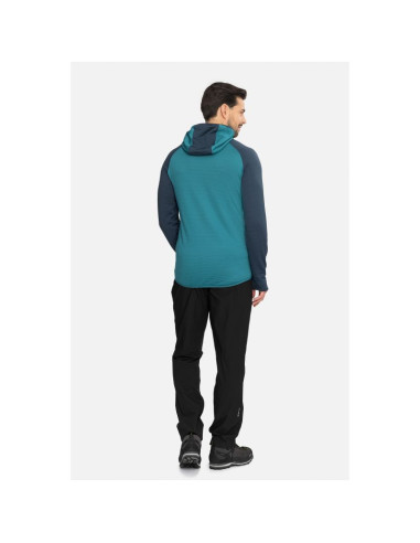 Bluza męska viking birger man rozpinana z kapturem niebiesko granatowa