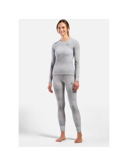 Spodnie odlo bl bottom long active warm x pow srebrny