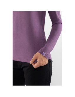Longsleeve damski viking escalante lady bamboo fioletowy
