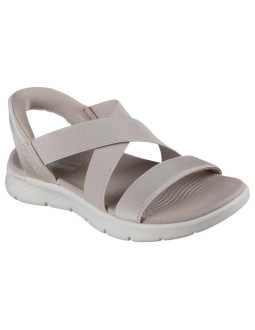 Skechers damskie sandały go walk flex sandal glimmer up 141489 tpe