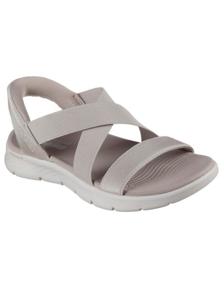 Skechers damskie sandały go walk flex sandal glimmer up 141489 tpe