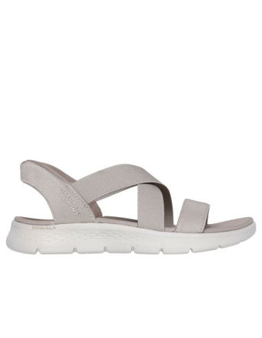 Skechers damskie sandały go walk flex sandal glimmer up 141489 tpe
