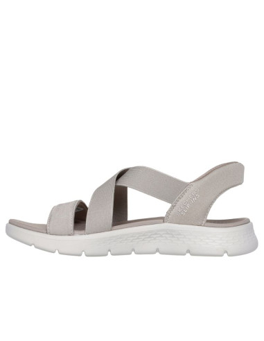 Skechers damskie sandały go walk flex sandal glimmer up 141489 tpe