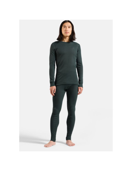 Spodnie odlo bl bottom long active warm zielone