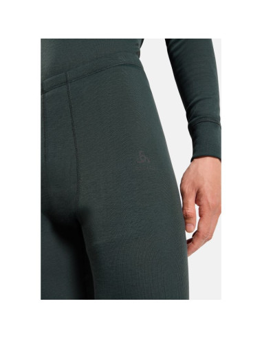 Spodnie odlo bl bottom long active warm zielone