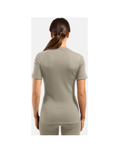 Bielizna termoaktywna z długim rękawem odlo bl top crew neck s/s active warm szara