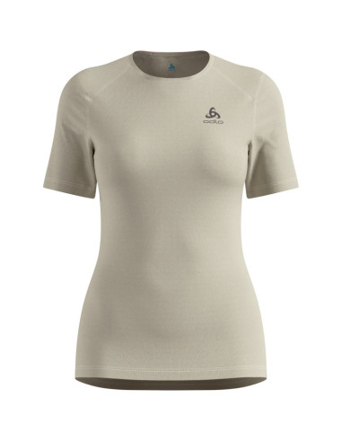 Bielizna termoaktywna z długim rękawem odlo bl top crew neck s/s active warm szara
