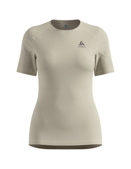 Bielizna termoaktywna z długim rękawem odlo bl top crew neck s/s active warm szara
