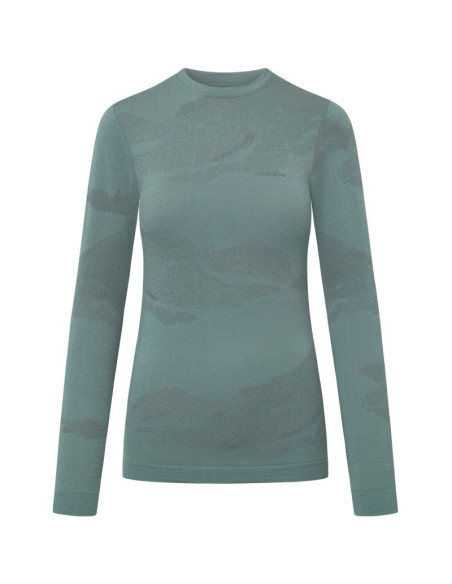 Bielizna damska viking gasher merino lady longsleeve zielona