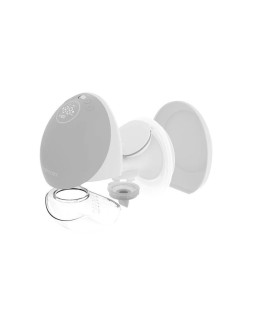 Momcozy m9 – bezprzewodowy laktator hands-free, szary, zestaw podwójny 2