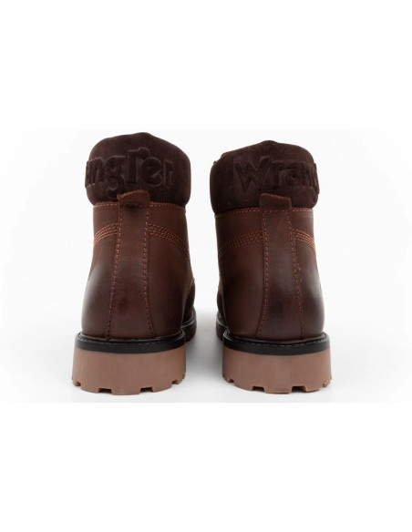 Wrangler buty męskie zimowe ocieplane trapery skórzane trzewiki wysokie