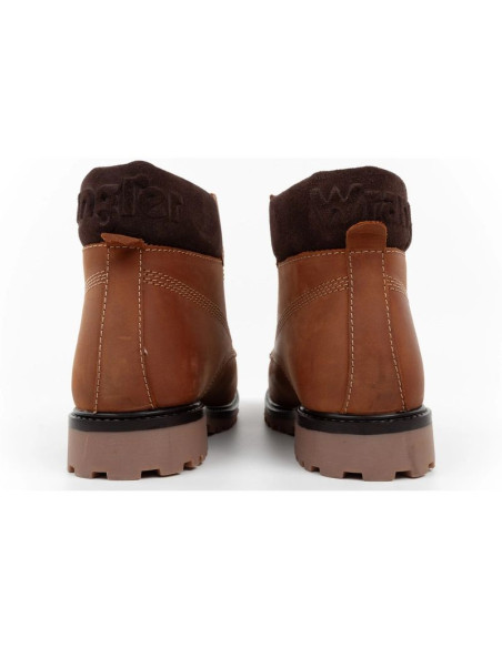 Wrangler buty męskie zimowe ocieplane trapery skórzane trzewiki wysokie