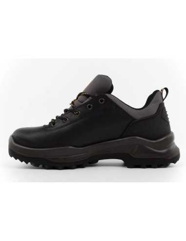 Grisport buty męskie nero pecos trekkingowe skórzane gritex