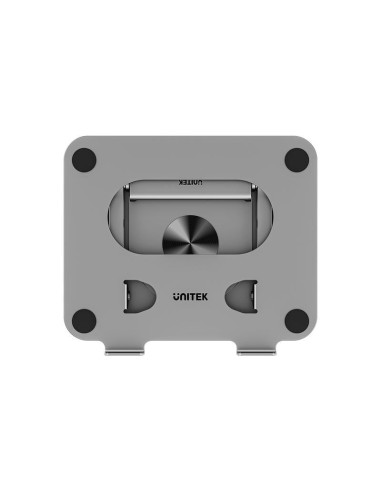 Unitek podstawka pod laptop z hub usb-c 5w1 2x usb-a hdmi 2.0 rj45 pd100w