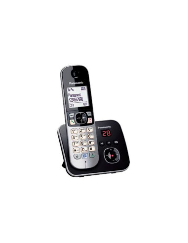 Telefon bezprzewodowy panasonic kx-tg 6821pdb czarny
