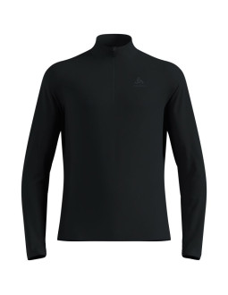 Bluza techniczna męska odlo essential light mid layer 1/2 zip czarna 2