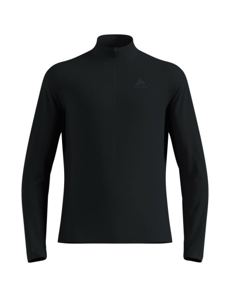 Bluza techniczna męska odlo essential light mid layer 1/2 zip czarna