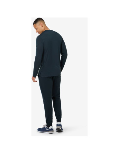 Longsleeve super.natural m super mountain ls granatowy