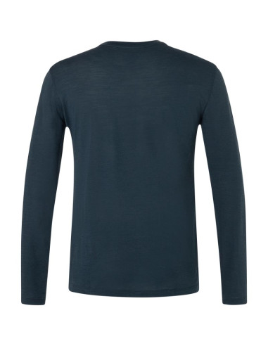 Longsleeve super.natural m super mountain ls granatowy