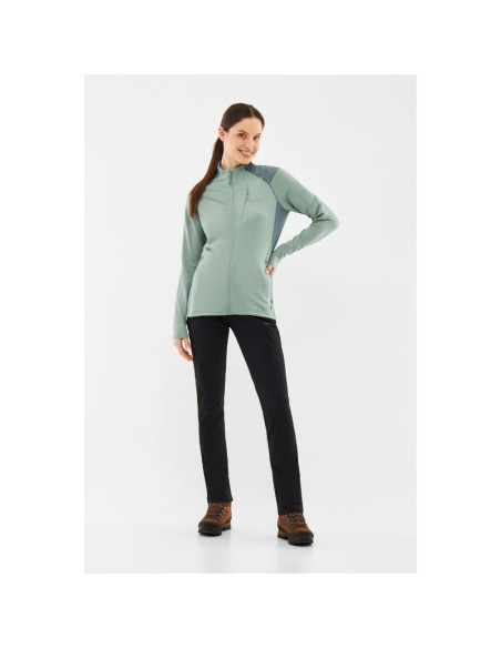 Bluza damska viking birger lady rozpinana zielona