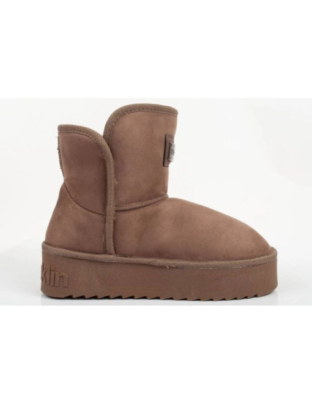 Buty damskie zimowe d.franklin [dfsh371004-taup]