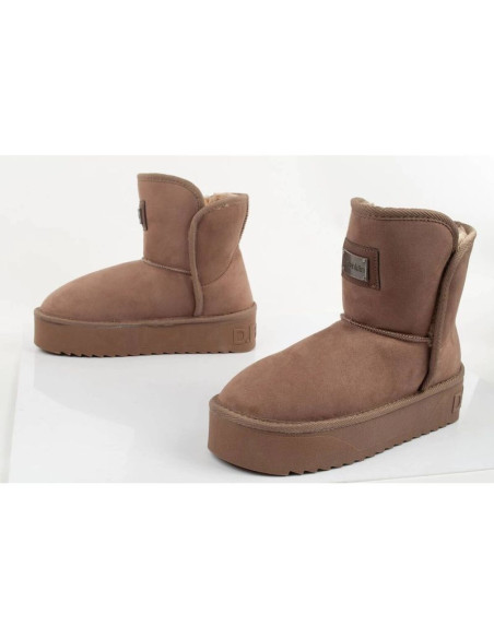 Buty damskie zimowe d.franklin [dfsh371004-taup]